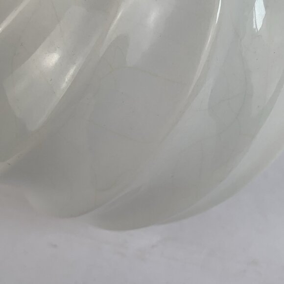 Vintage California Pottery Vase White Ceramic MCM - Picture 9 of 11